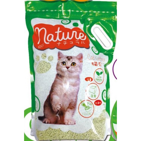 NATURE 蘆薈/綠茶味豆腐貓砂7L